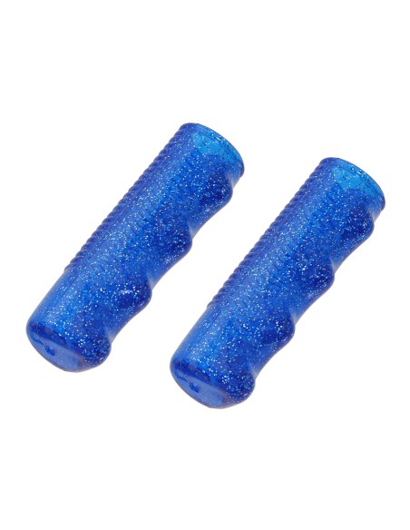 Lowrider Grips 7/8 long 95mm Sparkle/Blue.